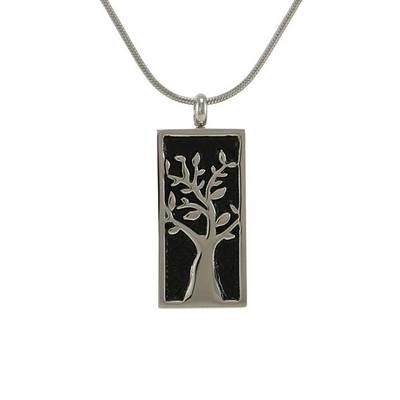 Adorned Tree Cremation Pendant II